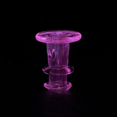 Translucent purple Empire Glassworks Proxy Glass Joystick for Puffco Proxy with flared top