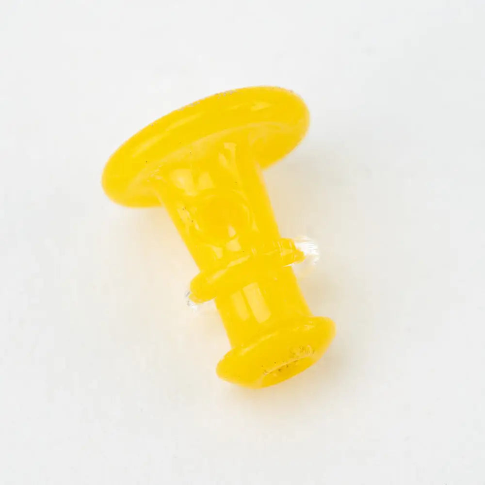 Bright yellow Empire Glassworks proxy glass joystick for Puffco Proxy
