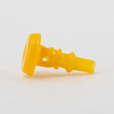 Bright yellow Empire Glassworks Puffco Joystick for Peak Pro