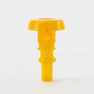 Empire Glassworks yellow Puffco Joystick for Peak Pro toy pipe cleaner