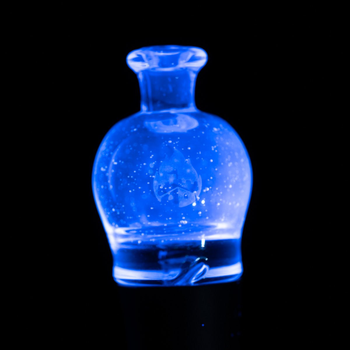 Empire Glassworks Puffco Pivot UV Blue Glass Mouthpiece