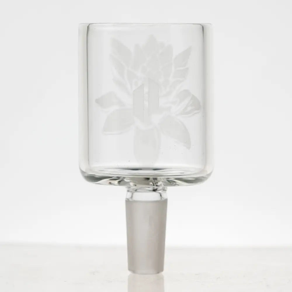 Empire Glassworks Puffco Proxy Attachment with etched floral banger