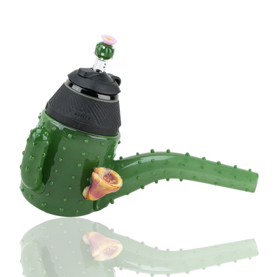 Empire Glassworks Puffco Proxy Attachment green cactus Sherlock pipe