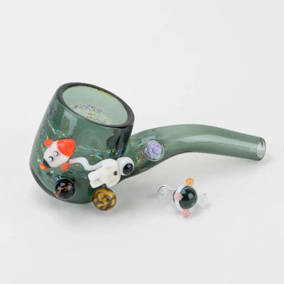Whimsical Empire Glassworks Puffco Proxy Attachment Sherlock pipe