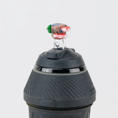 Empire Glassworks Puffco Proxy Attachment colorful glass clown head dab rig