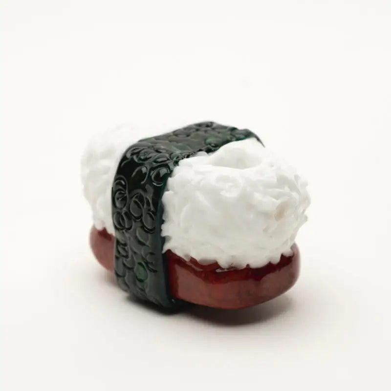 Empire Glassworks spam musubi hand pipe with sushi pendant