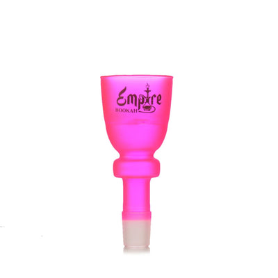 Pink Hookah Bowl With ’empire Hookah’ Logo From High-performance Hookah Skyscraper Edition