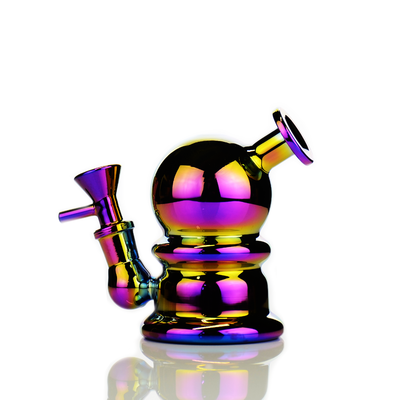 5-inch Electroplated Water Pipe with 14mm Bowl