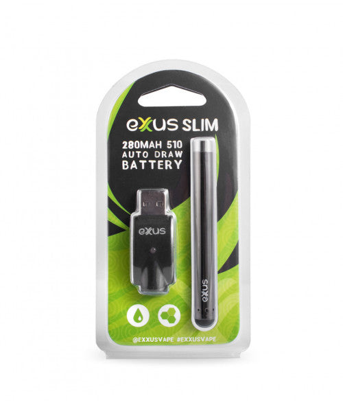 Exxus Slim Auto-Draw Cartridge Battery