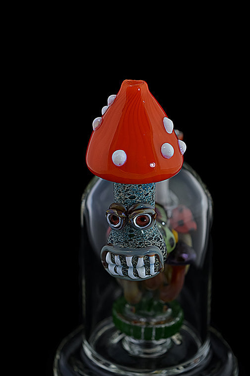 Artisan Mushroom Glass Water Pipe