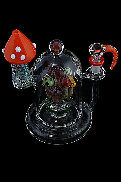 Artisan Mushroom Glass Water Pipe