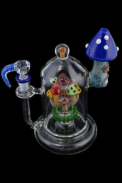 Artisan Mushroom Glass Water Pipe