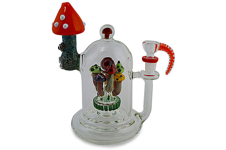 Artisan Mushroom Glass Water Pipe