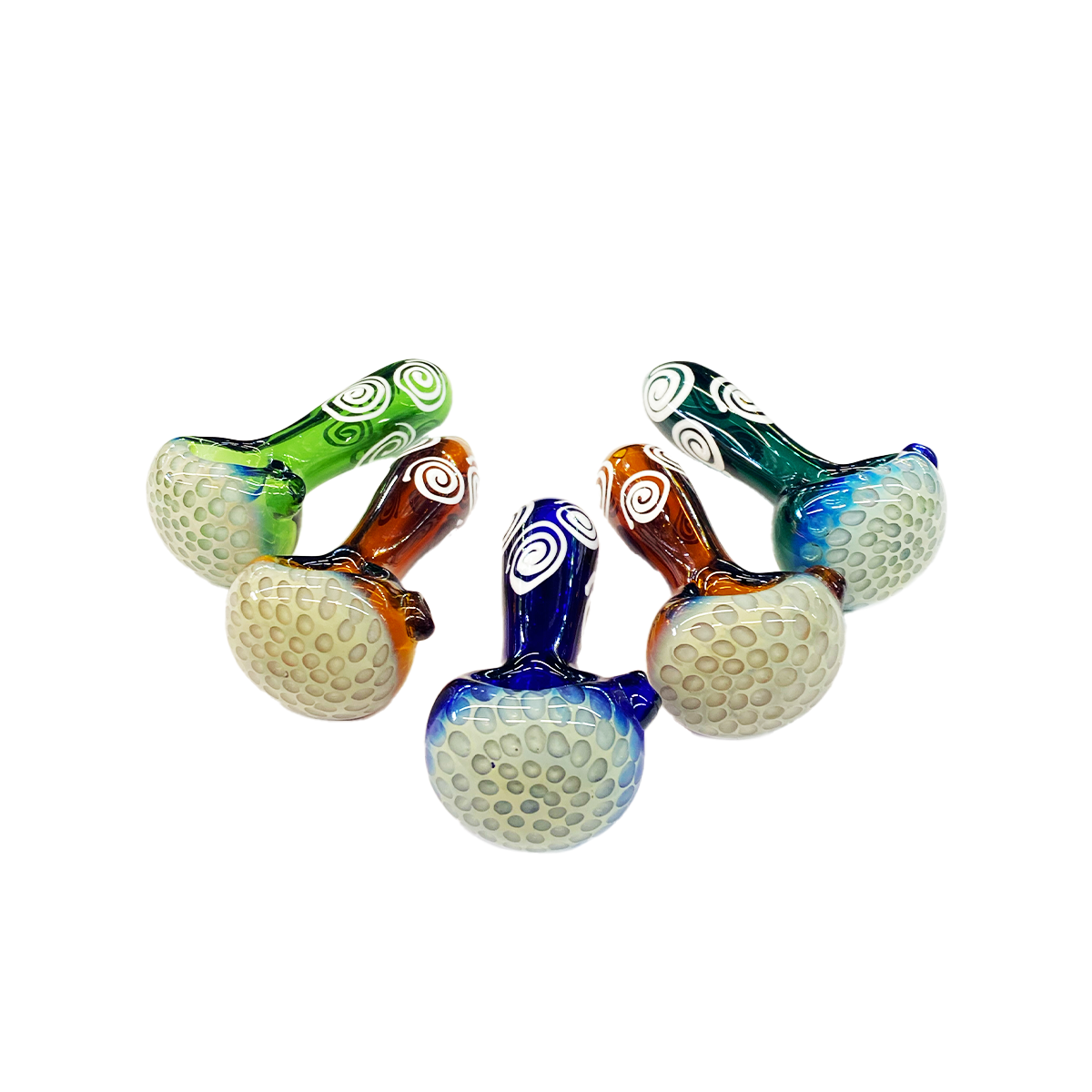 Honeycomb Head Color Tube Hand Pipe