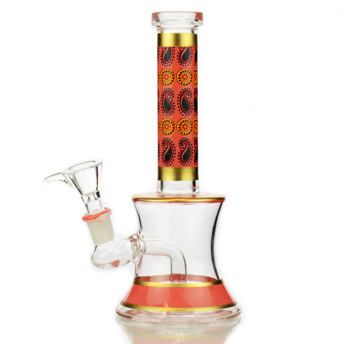 Compact 8-Inch Water Pipe with Unique Decal