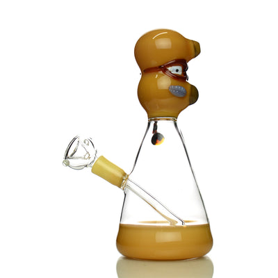 8-Inch Ninja Turtle Themed Glass Water Pipe