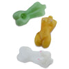 Milky Hues Female Body Glass Pipe - Colorful Novelty Toys Shaped Like Human Torsos