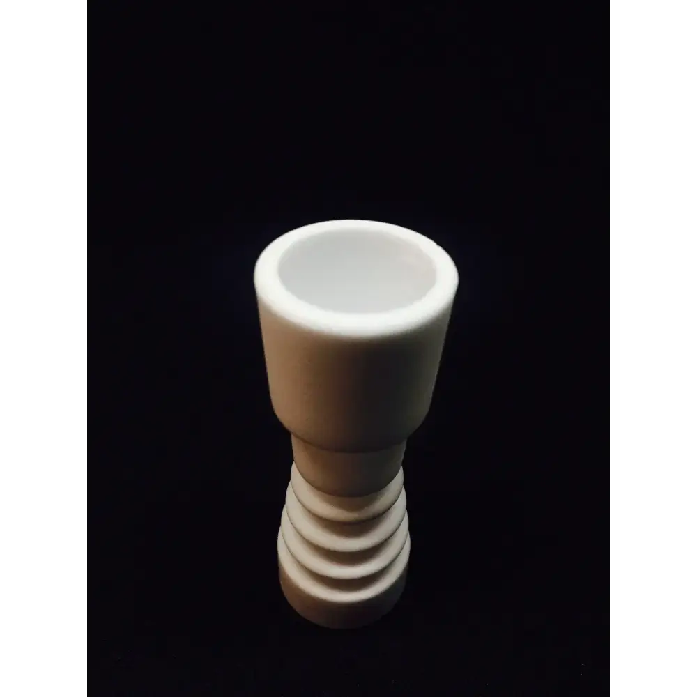 Finest female ceramic nail 18mm white pepper mill dabbing accessory
