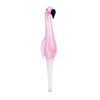 Pink flamingo-shaped pen from Flamingo Glass Dab Straw collection - elegant glass dab straw