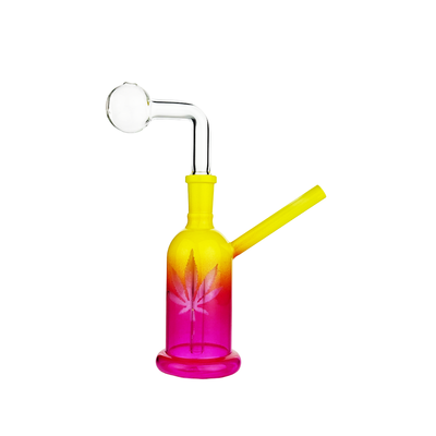 Frosted Glass Aroma Burner with 14mm Bowl