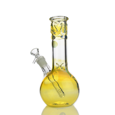 8-inch Fumed Sphere Base Water Pipe, USA Made
