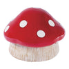 Fujima Red Mushroom Covered Ashtray with built-in cigarette rests, cute and functional