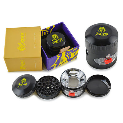 Precision Herb Grinder with Window Drawer