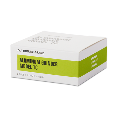 Durable 2.5 Inch Two-Piece Aluminum Grinder