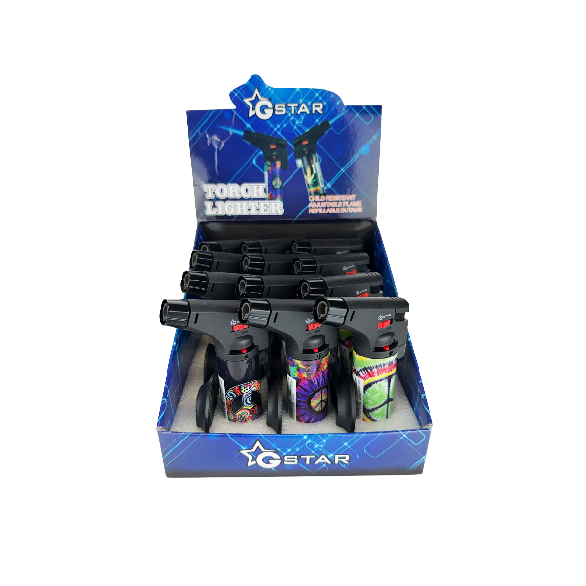 Premium Ambient Table Torch Display