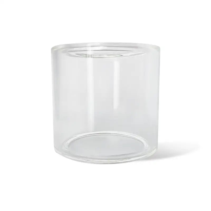 Clear Waxmaid universal glass chamber for silicone glass water pipe replacement