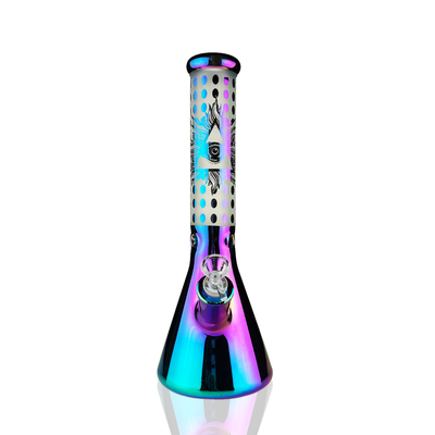 14-Inch Electroplated Beaker Water Pipe