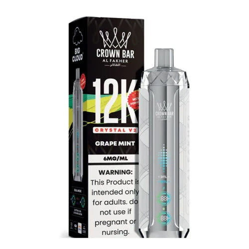 Al Fakher Crown Bar 12k Puffs Disposable Vape 5-Pack