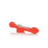 Grav Mini Steamroller with Red Silicone Skin and Glass Bowl Insert for Protection