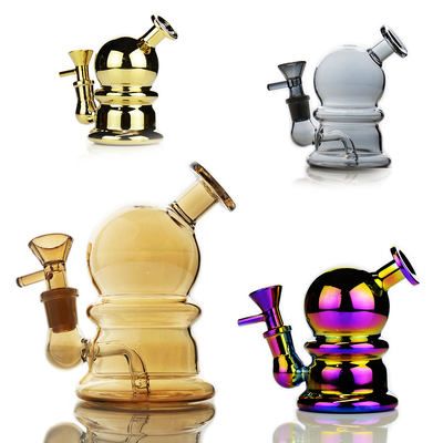 5-inch Electroplated Water Pipe with 14mm Bowl