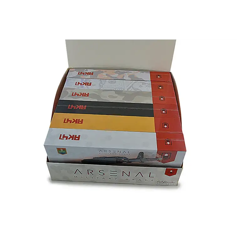 Gun shape electric nectar collector with Arsenal camo cigarette packs