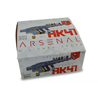 Gun shape electric nectar collector kit with AK-47 box