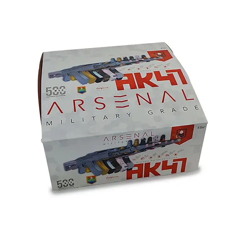 Gun shape electric nectar collector kit with AK-47 box