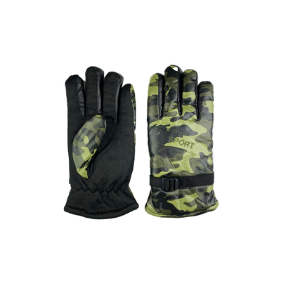 Durable Waterproof Leather Ski Gloves