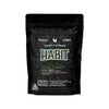 Black Packaging Pouch For Habit Brand Thca Flower, Yoda Candy Strain - Fresh-cut Organic Herb With Multiple Strain Options