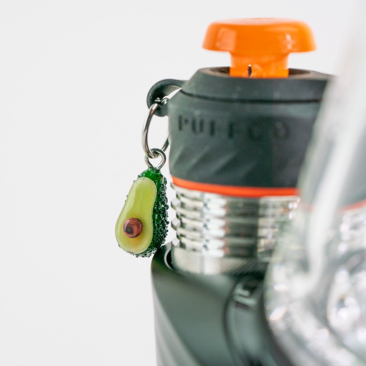 Playful Avocado Glass Puffco Charm