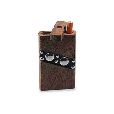 Handmade wooden large stud dugout with orange-tipped hitter