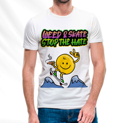 Classic White Skate-Inspired T-Shirt Bundle