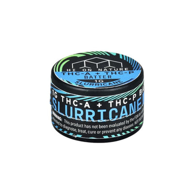 Container of Slurricane Thca + Thcp Dab Batter 1g – a potent 80% THC-A and THC-P product