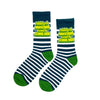 High School Socks Fits All 70% Cotton 25% Spandex 5%