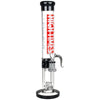 High Times® Pulsar Logo Straight Tube Recycler Pipe with percolator base for smooth hits