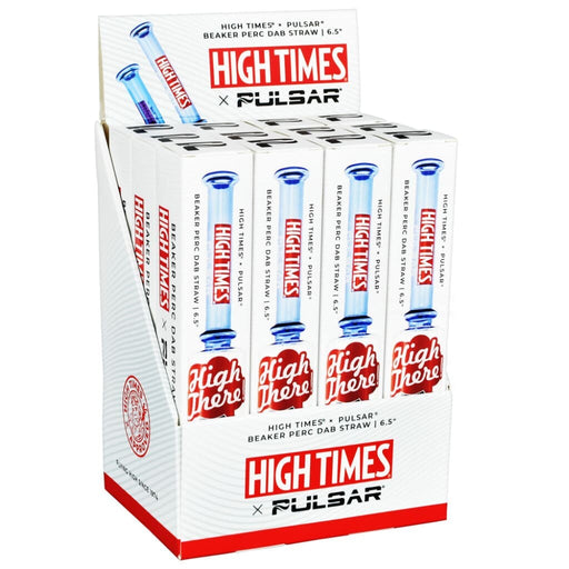 High Times® x Pulsar There! Beaker Perc Dab Straw | 6.5’