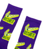 Just Hit it Socks Fits All 70% Cotton 25% Spandex 5%