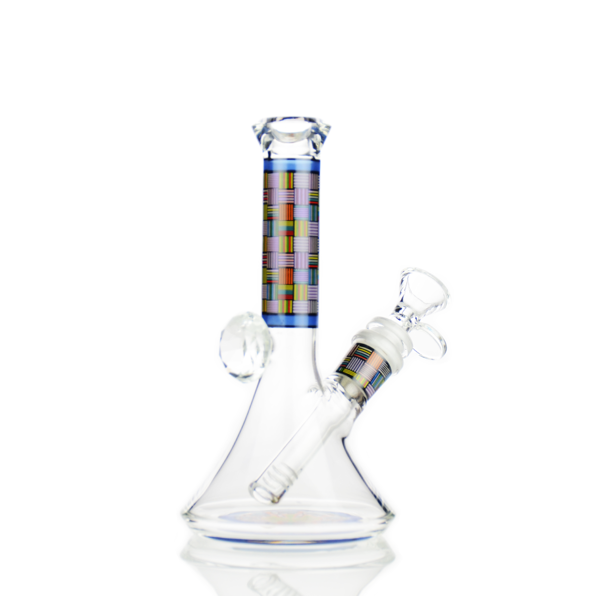 Diamond Beaker Water Pipe - 7 Inch with 14mm Bowl