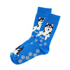 Husky Socks Unisex Unique Fun Design Fits All 70% Cotton