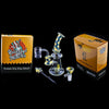 Hybird Wig Wag Mini Rig Water Pipe Kit with colorful spiral designs and accessories